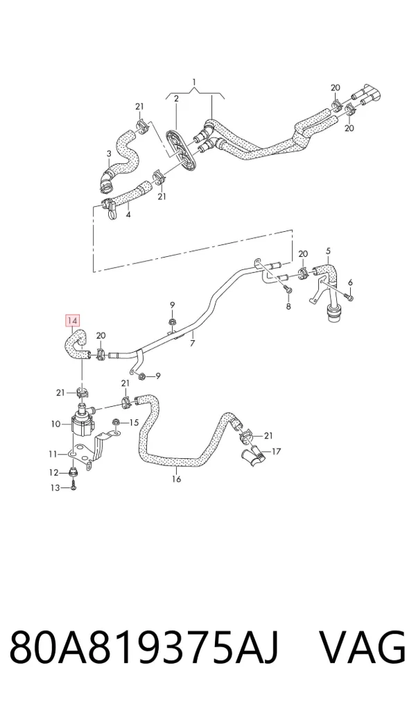  80A819375AJ VAG