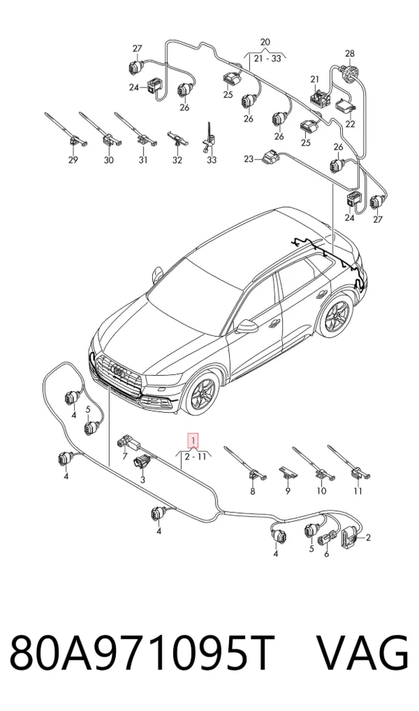  80A971095T VAG