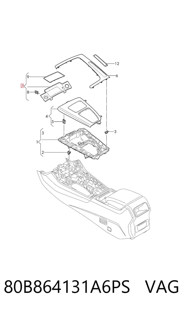  80B864131A6PS VAG