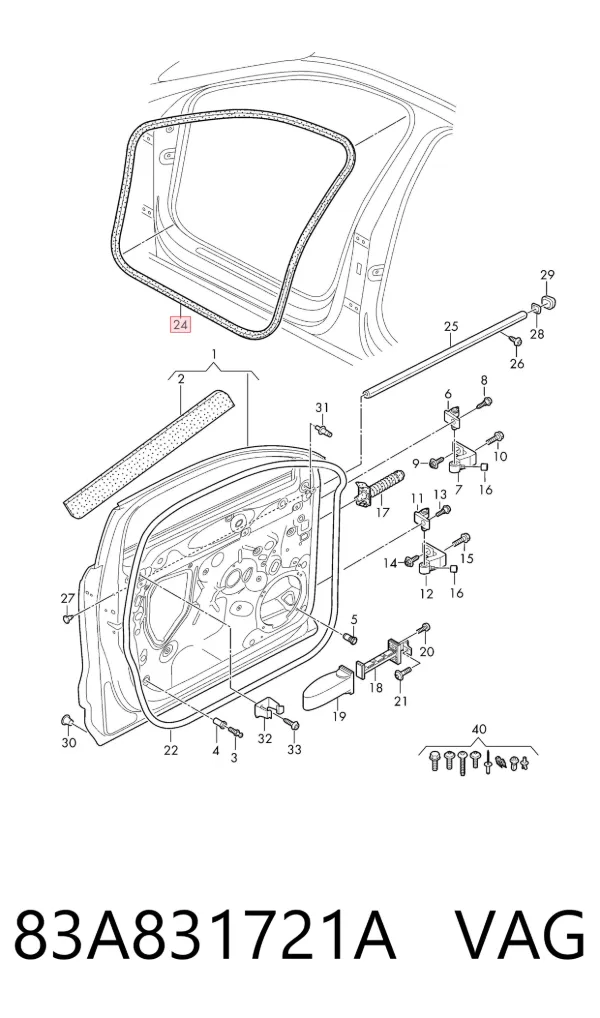  83A831721A VAG