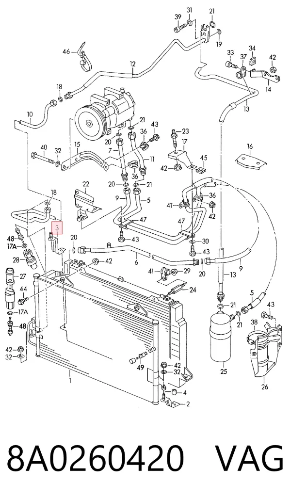  8A0260420 VAG
