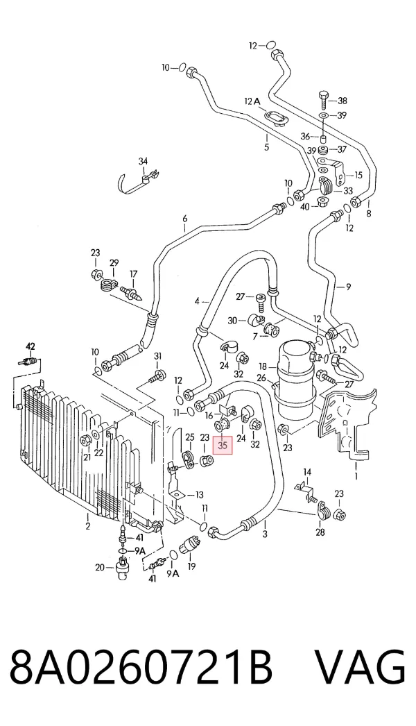  8A0260721B VAG