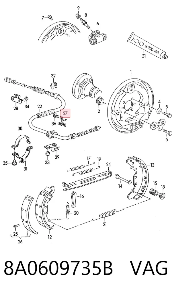  8A0609735B VAG