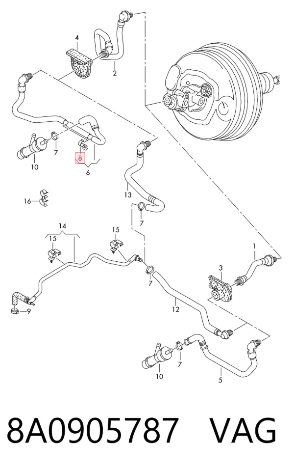  8A0905787 VAG