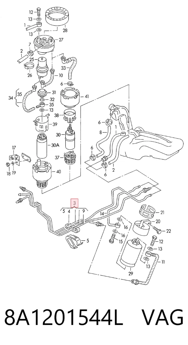  8A1201544L VAG