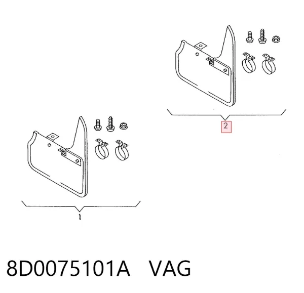  8D0075101A VAG