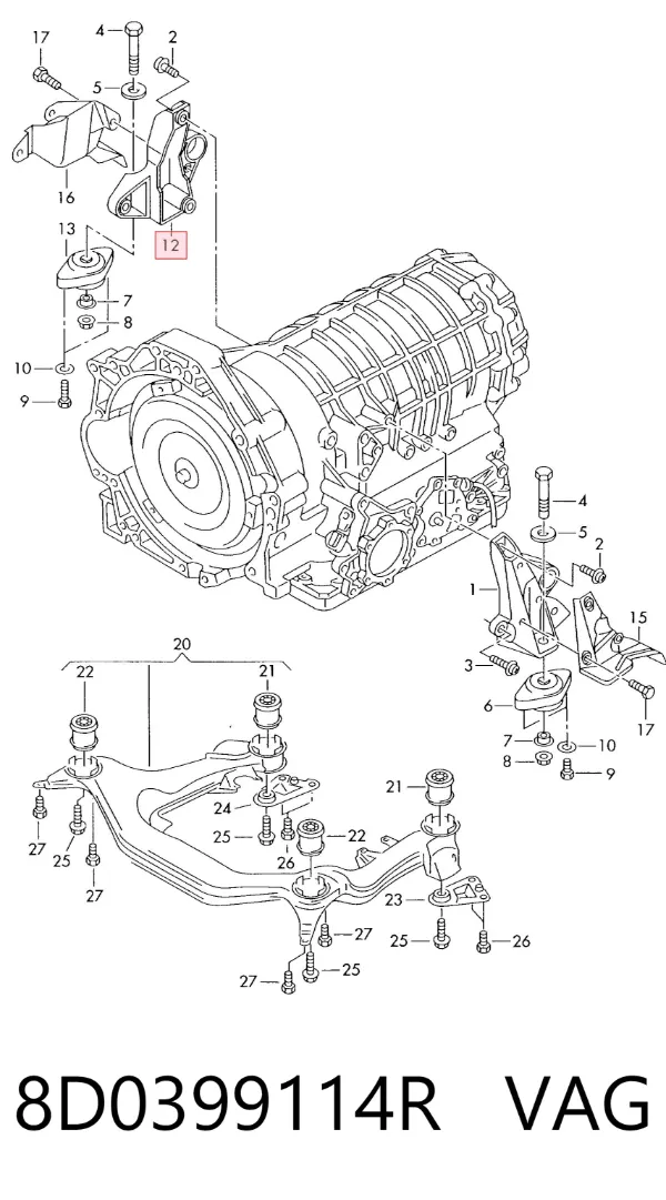 8D0399114R VAG