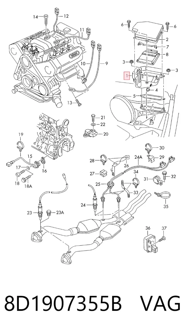  8D1907355B VAG
