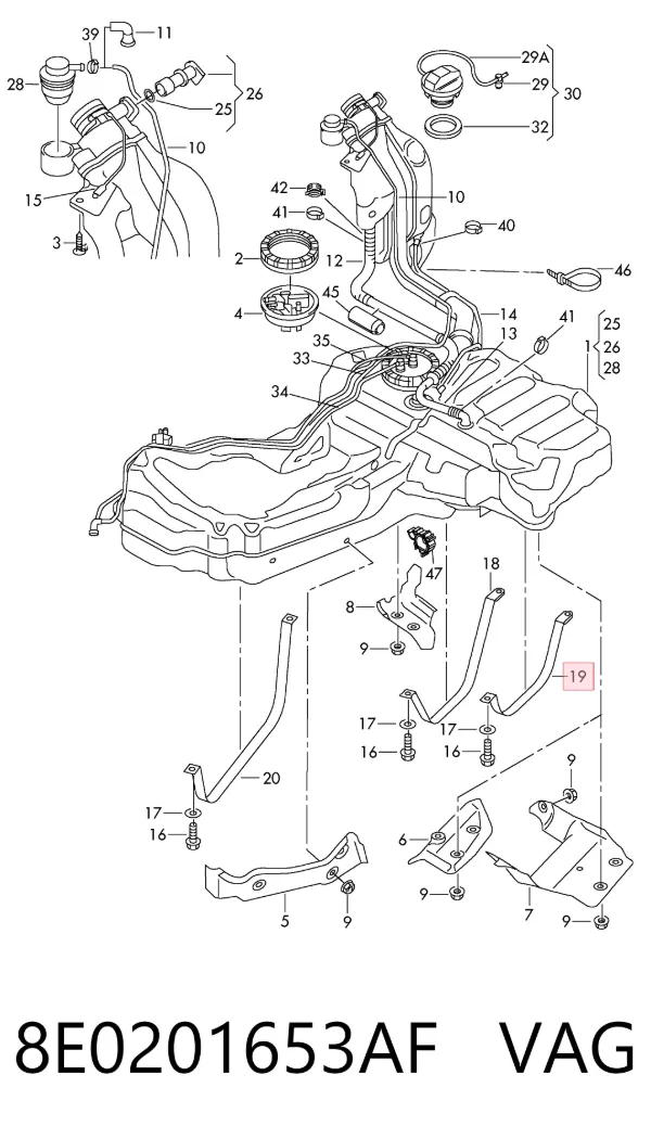  8E0201653AF VAG