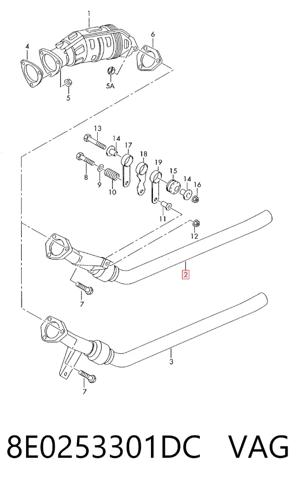  8E0253301DC VAG