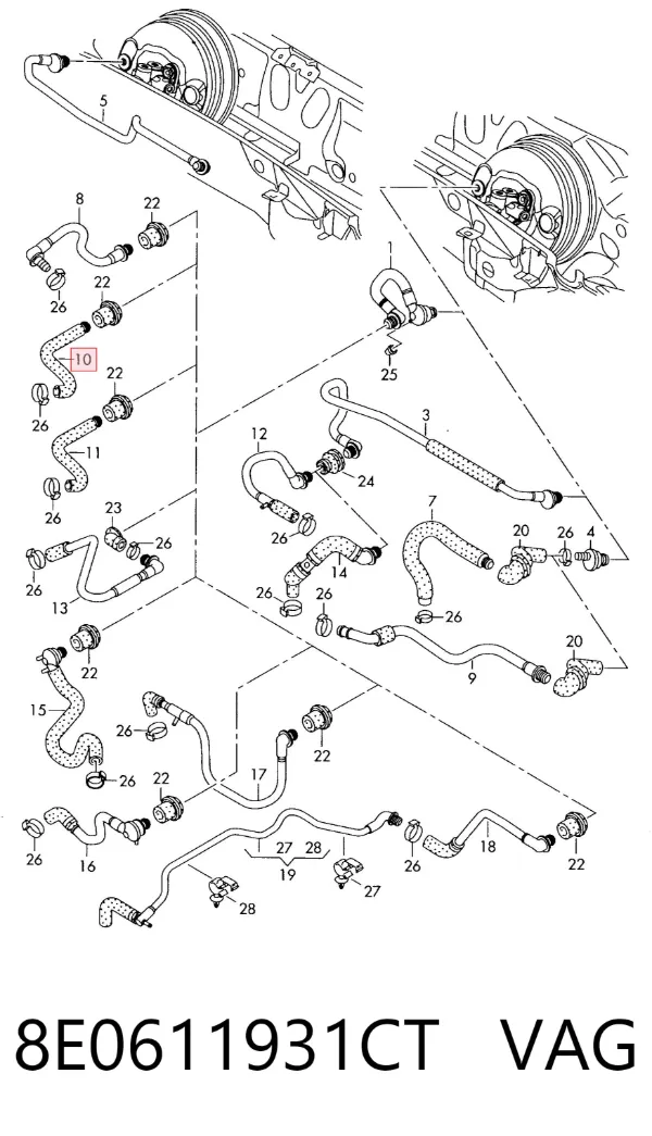  8E0611931CT VAG