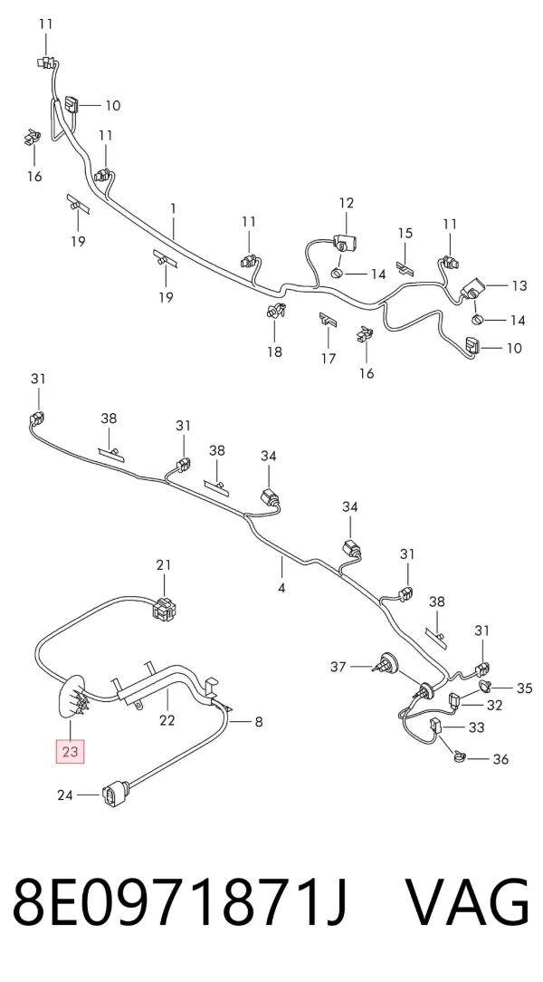  8E0971871J VAG