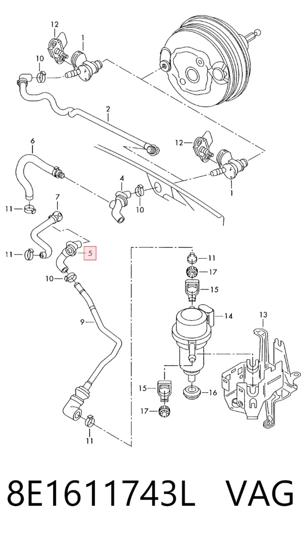  8E1611743L VAG