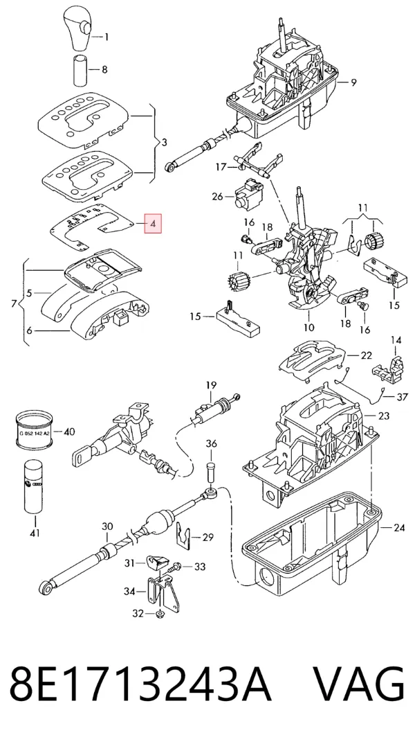  8E1713243A VAG