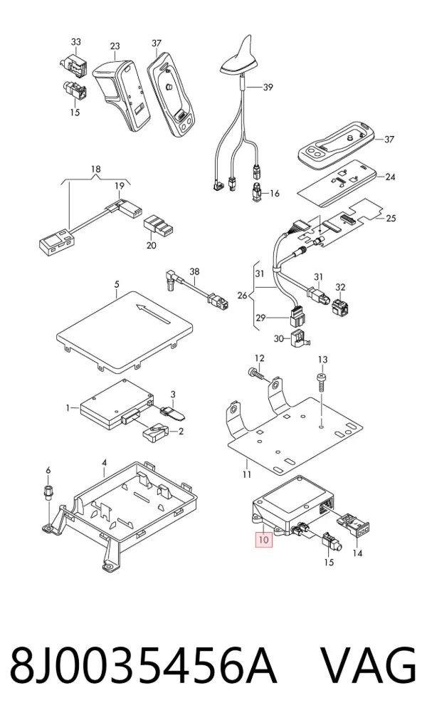  8J0035456A VAG