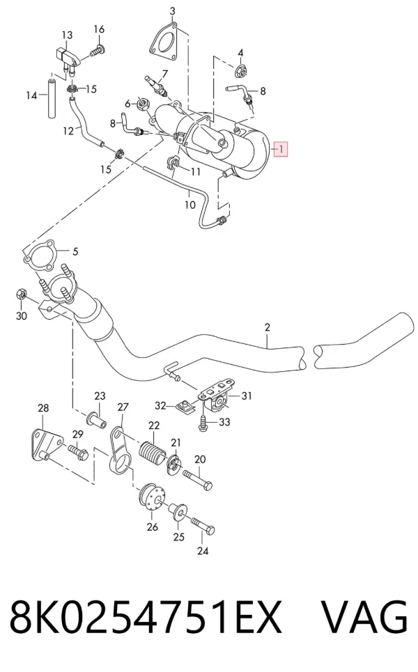 Сажевый фильтр Audi A5 Sportback