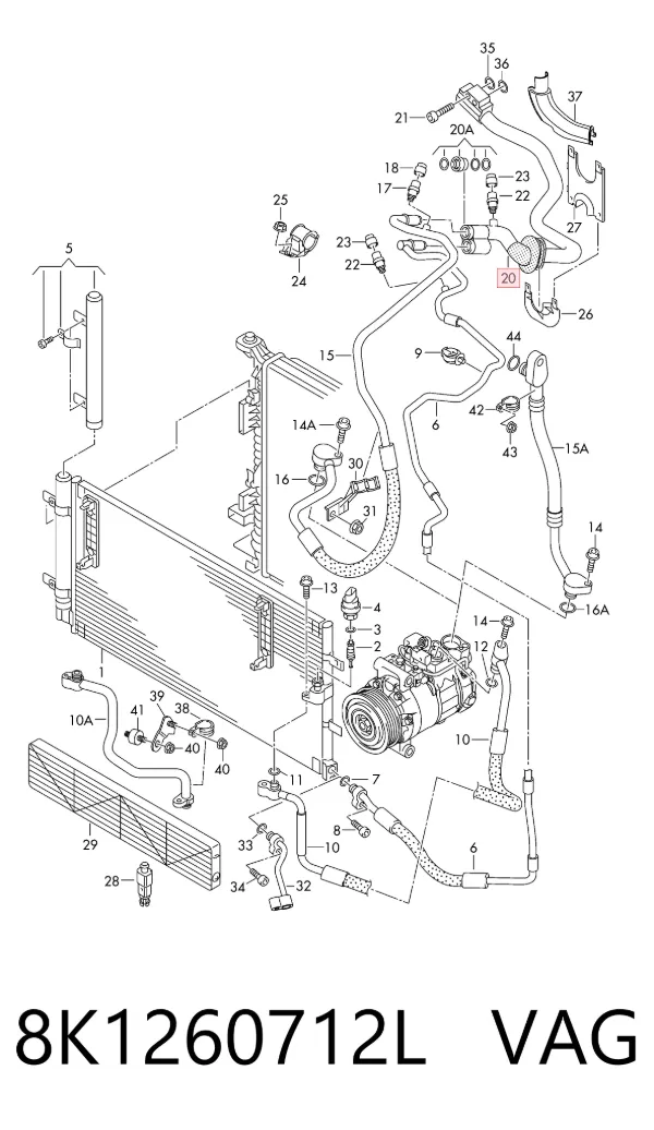 8K1260712L VAG