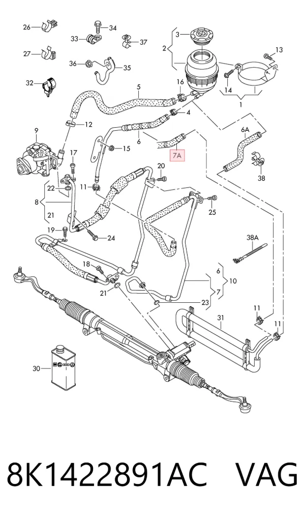  8K1422891AC VAG
