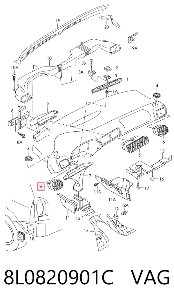  8L0820901C VAG