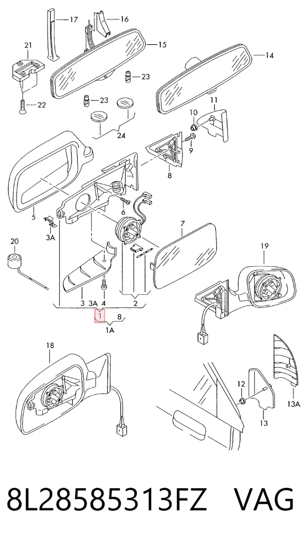  8L28585313FZ VAG