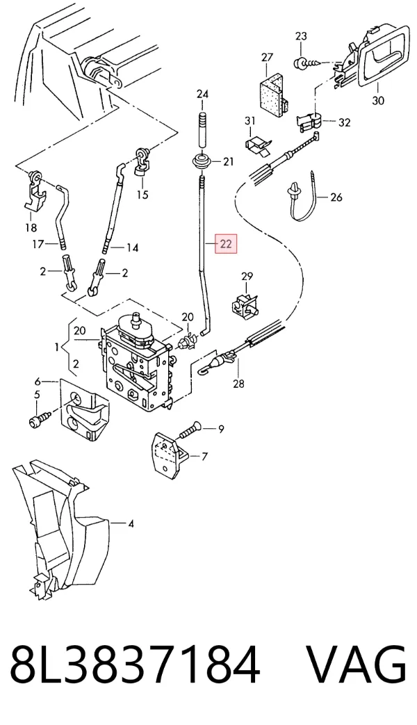  8L3837184 VAG