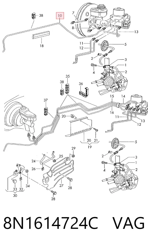  8N1614724C VAG