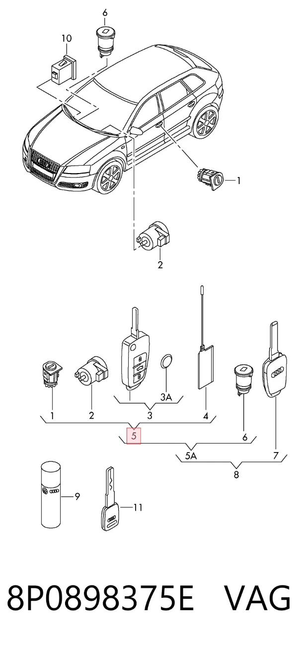  8P0898375E VAG