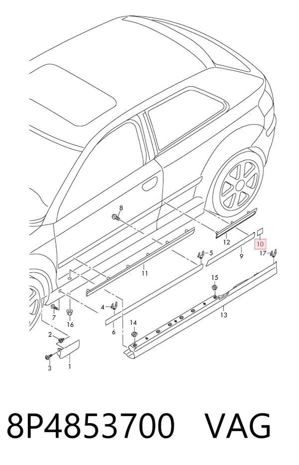  8P4853700 VAG