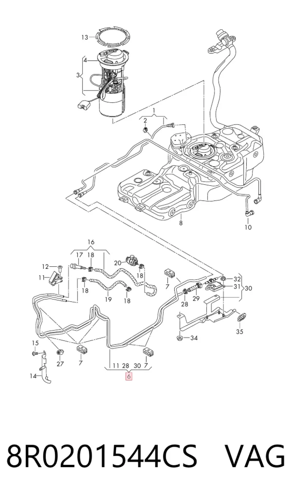  8R0201544CS VAG