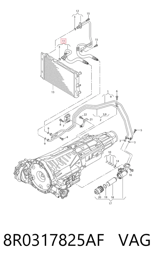  8R0317825AF VAG