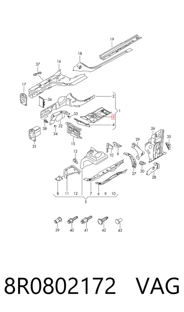  8R0802172 VAG