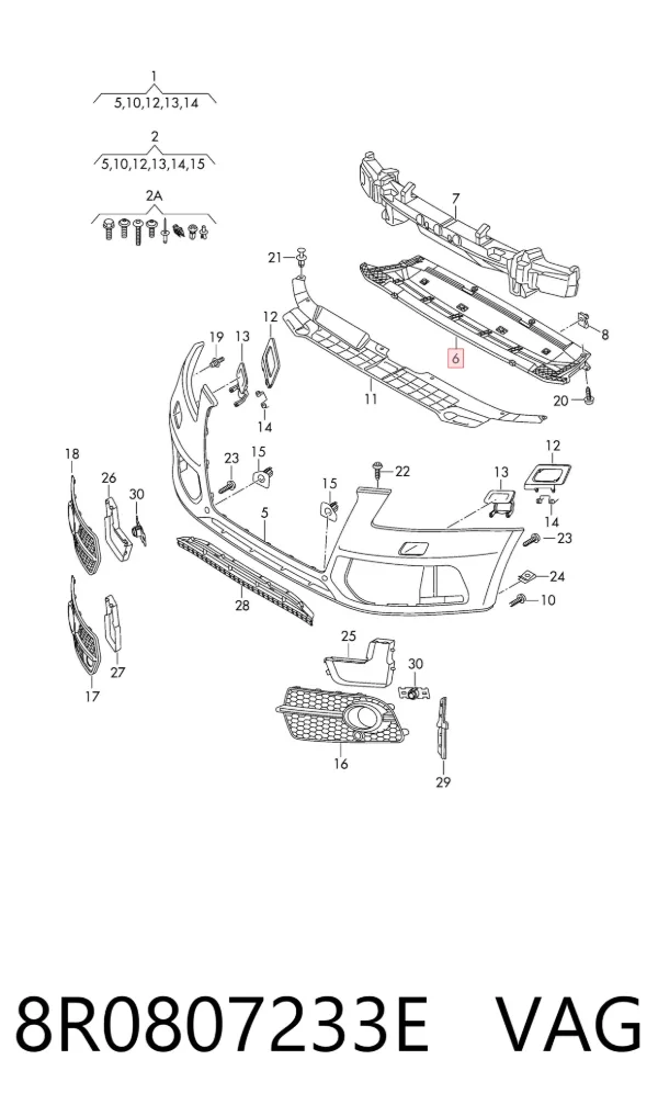  8R0807233E VAG
