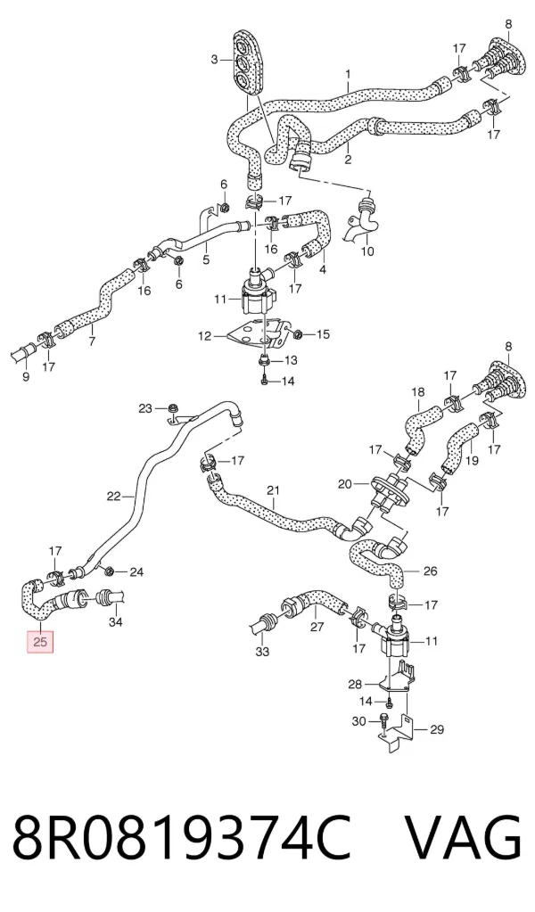  8R0819374C VAG