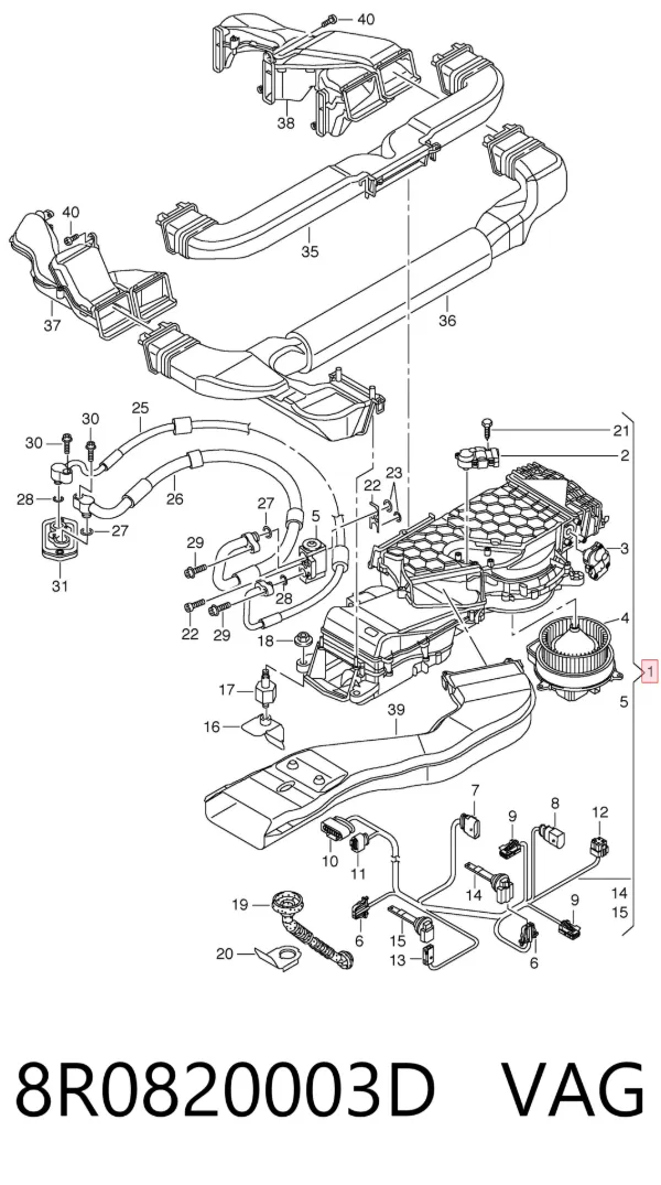  8R0820003D VAG