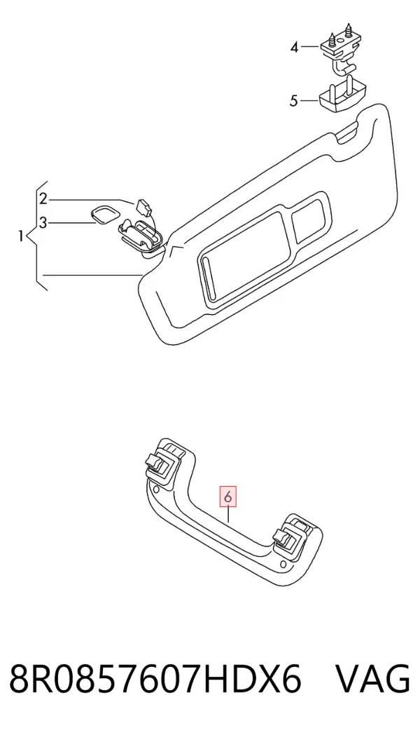  8R0857607HDX6 VAG