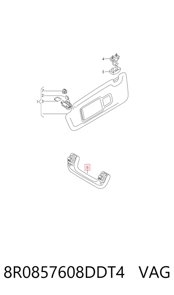  8R0857608DDT4 VAG