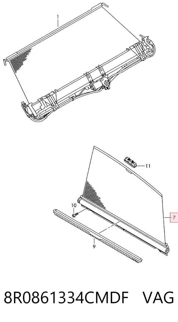  8R0861334CMDF VAG
