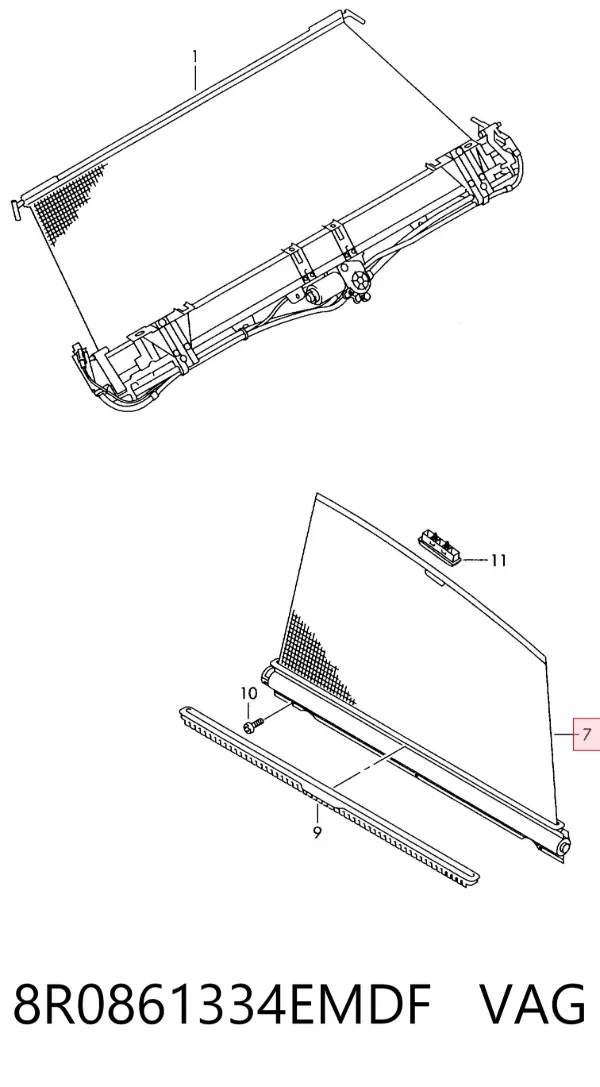  8R0861334EMDF VAG