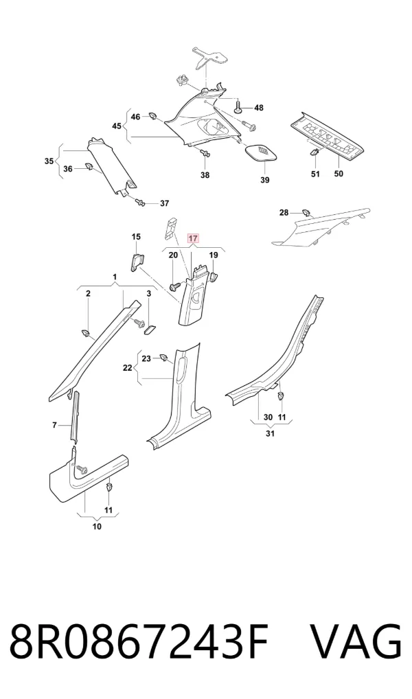  8R0867243F VAG