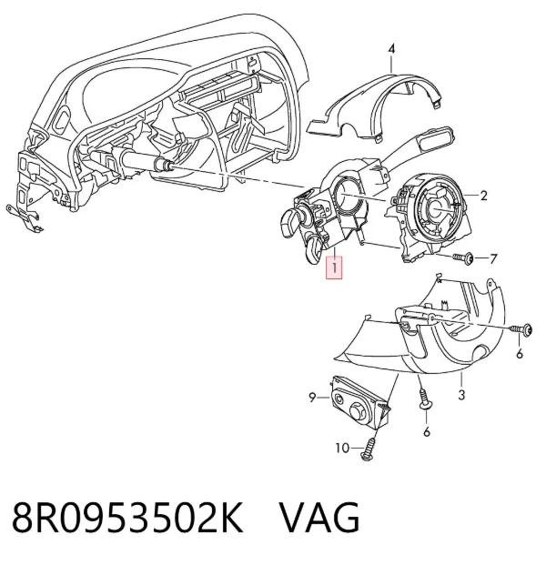 8R0953502K VAG