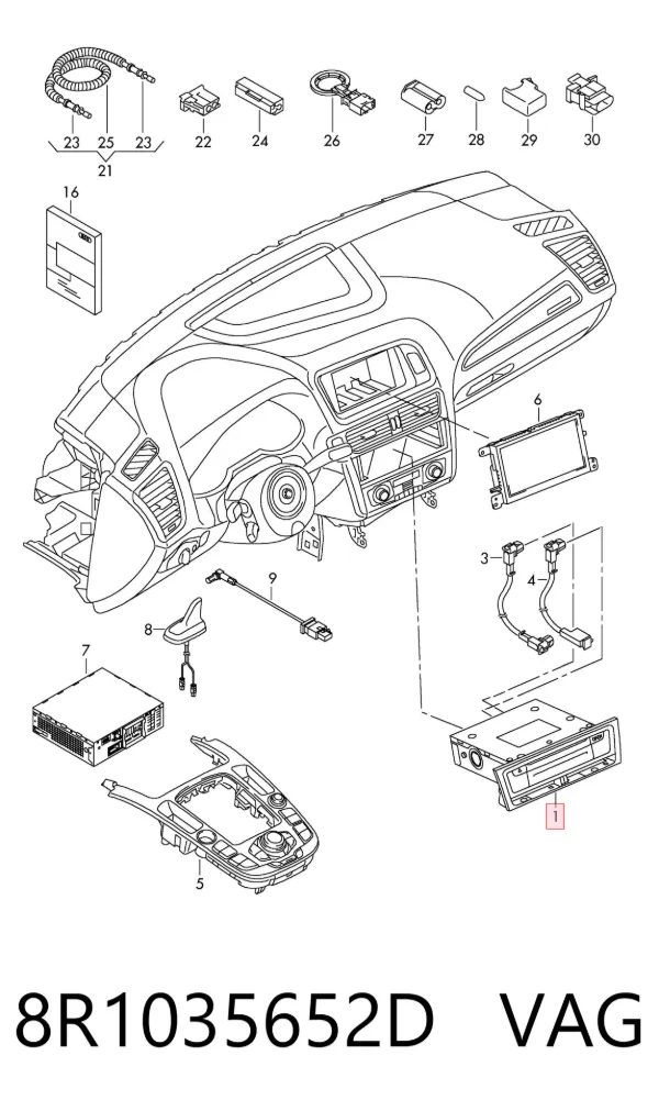  8R1035652D VAG