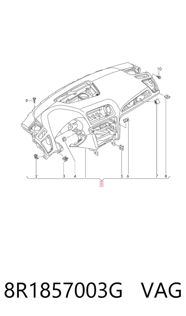 Торпедо 8R1857003G VAG