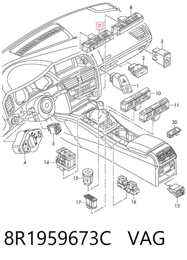  8R1959673C VAG
