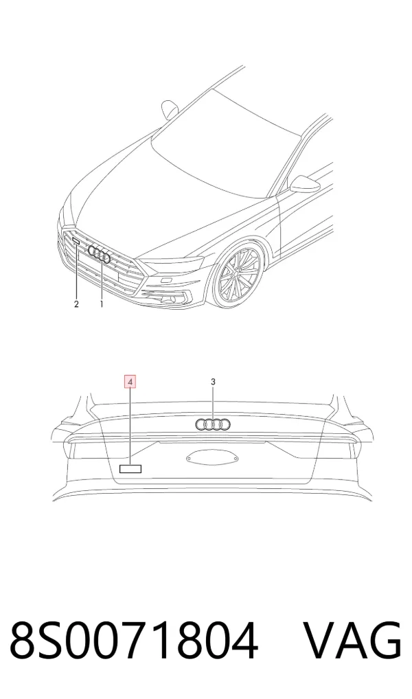  8S0071804 VAG