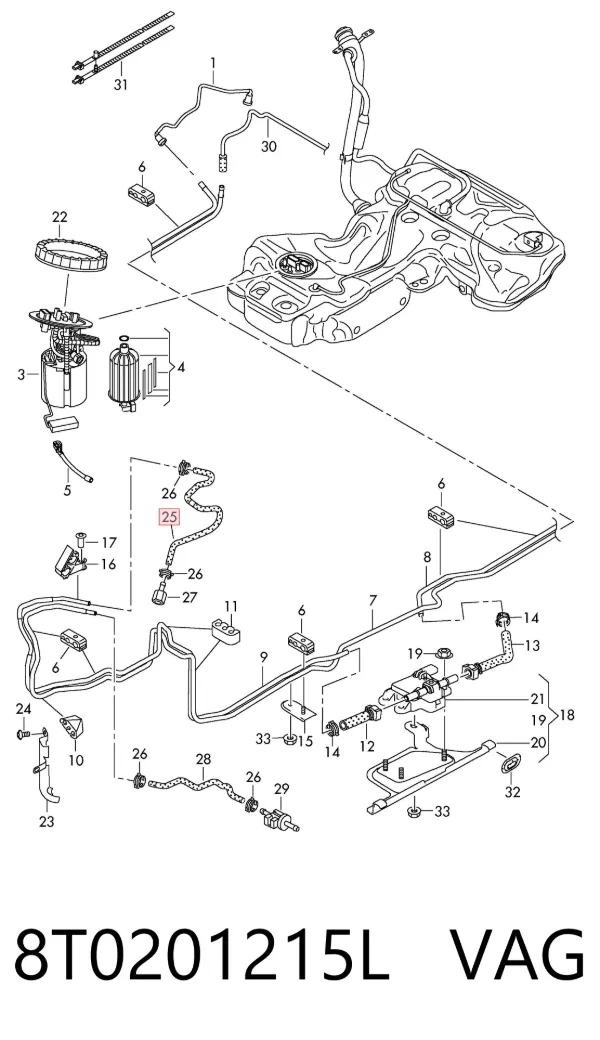  8T0201215L VAG