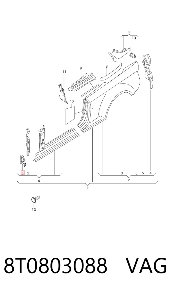  8T0803088 VAG