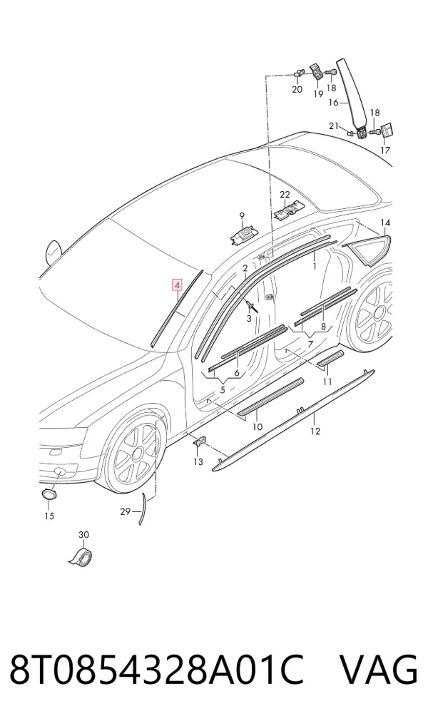  8T0854328A01C VAG