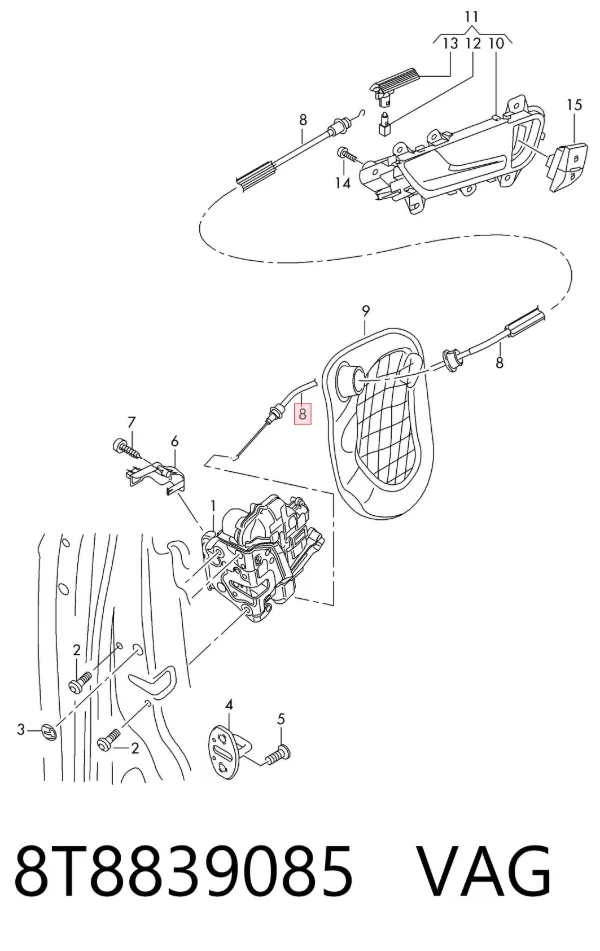  8T8839085 VAG