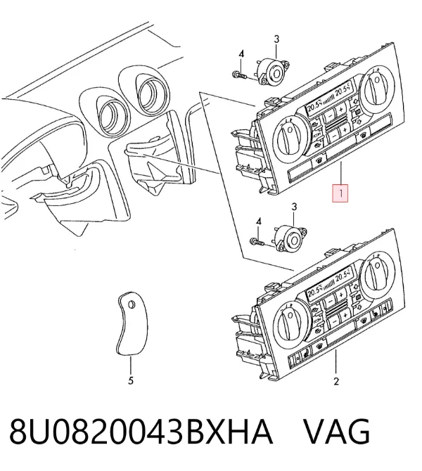 8U0820043BXHA VAG