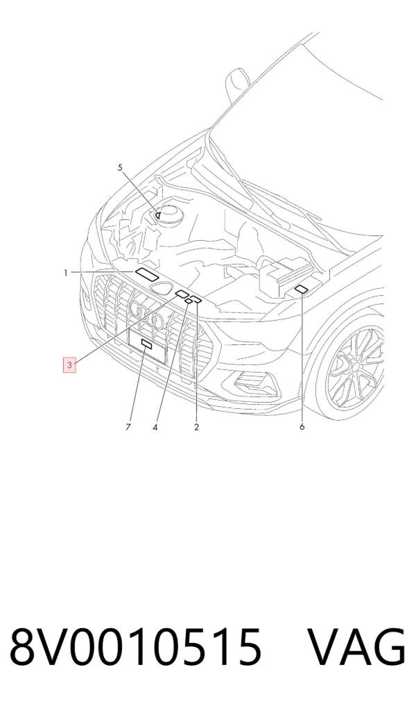  8V0010515 VAG